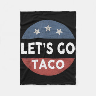 Manta Polar Taco gracioso vamos a Taco 1