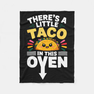 Manta Polar taco mexicano pequeño en este cinco de mayo del ho