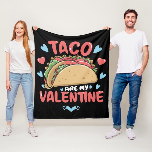 Manta Polar Taco-san Valentín (In situ)