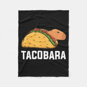 Manta Polar Tacobara taco capybara carpincho cinco de mayo