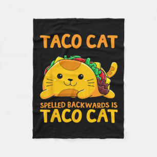 Manta Polar Tacocat lanza hacia atrás Taco Cat Cinco De Cinco
