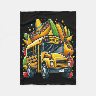 Manta Polar Tacos Niños Niños Mujeres Mexicanas Cinco De