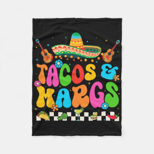 Manta Polar Tacos y Margaritas de Cinco de Mayo Fiesta Mexican