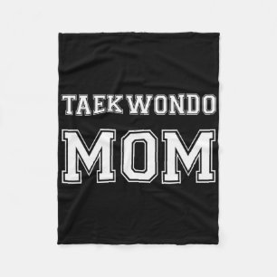 Manta Polar Taekwondo Mom Funny Karate Amantes de Regalo Mart