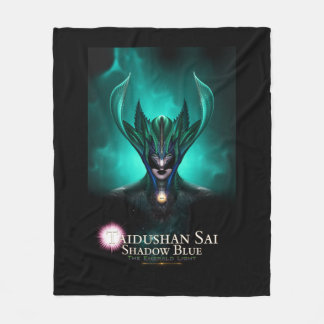 Manta Polar Taidushan Sai Shadow Blue TEL Fleece Blanket