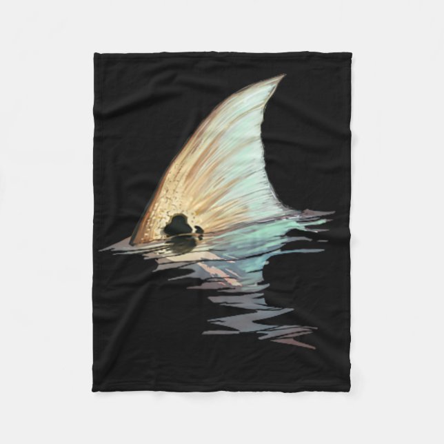 Manta Polar Tailing Redfish Redfish Tail Red Drum Fish Shirt  (Anverso)