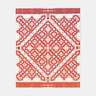 Manta Polar Talavera mexicana ornamental tradicional. Diseño m