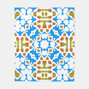 Manta Polar Talavera mexicana ornamental tradicional. Universa