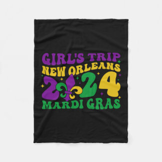 Manta Polar Taller del chica New Orleans 2024 Mardi Gras Appar