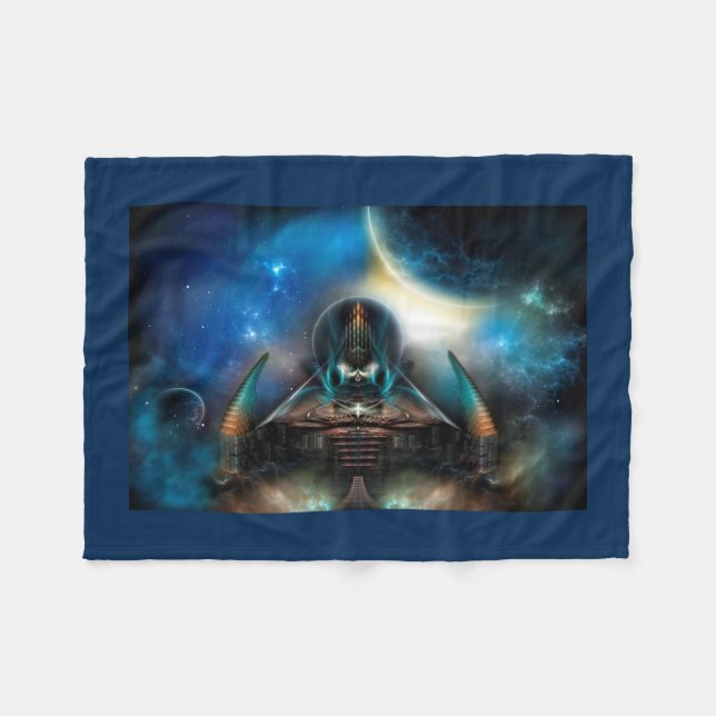 Manta Polar Tamalin 5 Science Fleece Blanket (Frente (Horizontal))