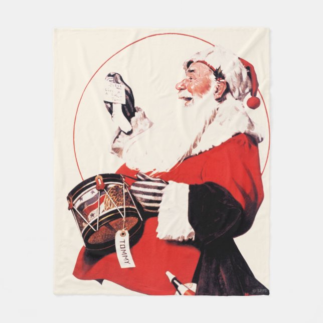 Manta Polar Tambor para Tommy (Anverso)