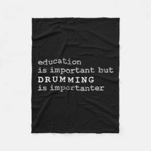 Manta Polar Tambores marchando educación de tambores