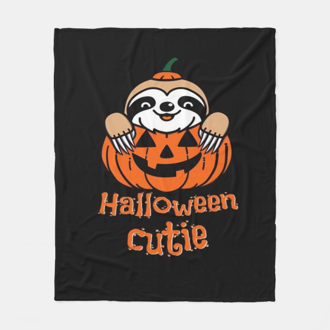 Manta Polar Tamiseta esencial de Halloween (Anverso)