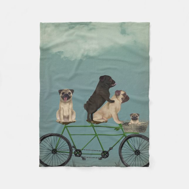 Manta Polar Tandem Pug (Anverso)