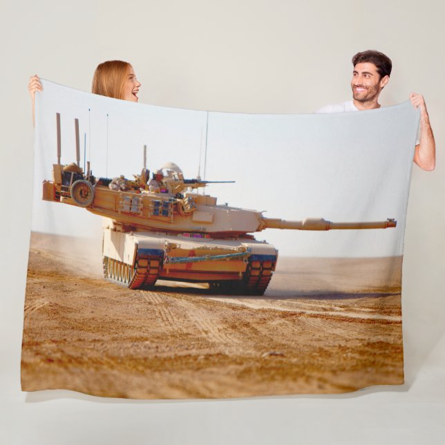Manta Polar TANQUE DE BATALLA - M1 Abrams (In situ)