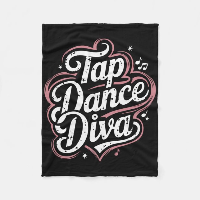 Manta Polar Tap Dance Diva (Anverso)