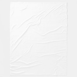 Manta Polar Tapa blanca