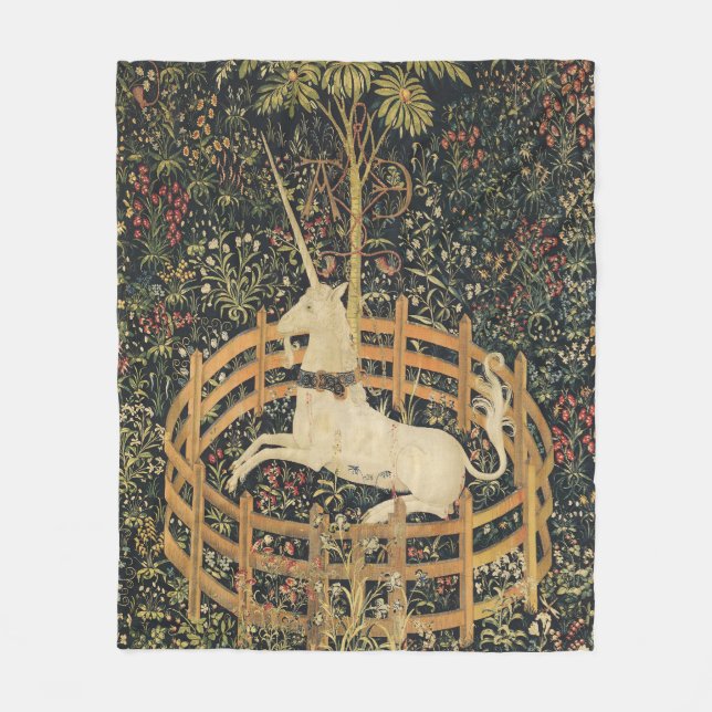 Manta Polar Tapices Clásicos de Unicorn (Anverso)