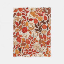 Manta Polar Tapiz de otoño