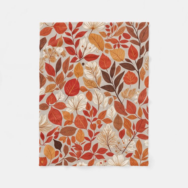 Manta Polar Tapiz de otoño (Anverso)