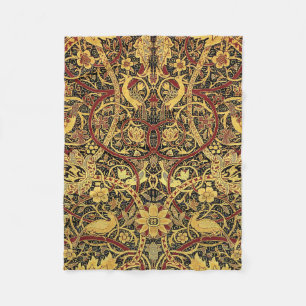 Manta Polar Tapiz Falso William Morris Bullerswood