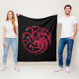 Manta Polar Targaryen Sigil - Fuego y Sangre