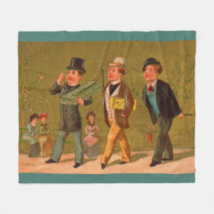 Manta Polar Tarjeta de comercio victoriana cigarrillos Little