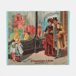 Manta Polar tarjeta de comercio William Broadhead & Sons dress