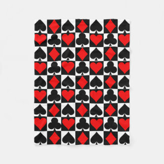 Manta Polar Tarjetas de juego