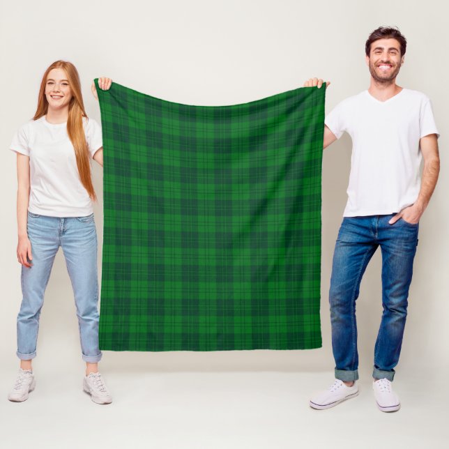 Manta Polar Tartan de caza Erskine (In situ)