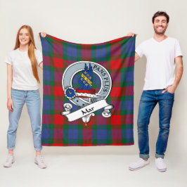 Manta Polar Tartan de la Insignia del Clan Mar Plaid