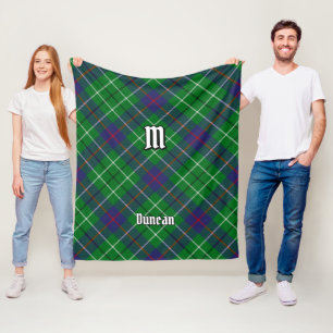 Manta Polar Tartan del Clan Duncan
