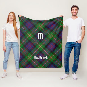 Manta Polar Tartan del Clan MacDonell de Glengarry