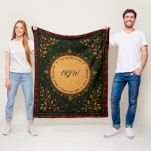 Tartan Mágico Personalizado de la Luna Escocia Gaé