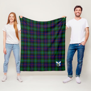 Manta Polar Tartan Moderno de Cawdor de Scotts Campbell