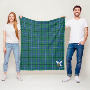 Manta Polar Tartan Plaid Antiguo de Scotts Sandilands