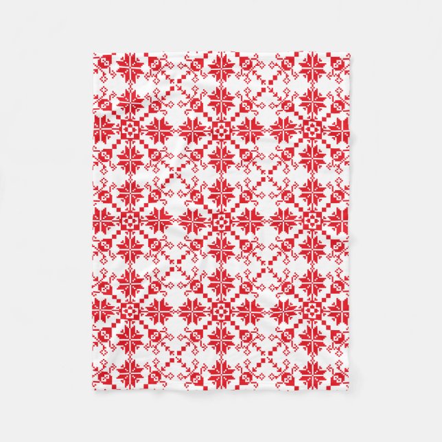 Manta Polar Tartlau Rot (Anverso)
