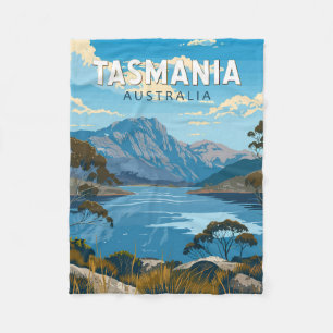 Manta Polar Tasmania Australia Viajes Arte Vintage