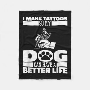 Manta Polar Tatuador Perros Tatuajes Tatuador - Artista de Tat
