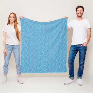 Manta Polar Tatuaje tribal Manatees Ocean Blue