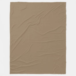 Manta Polar Taupe cálido