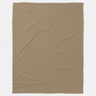 Manta Polar Taupe cálido