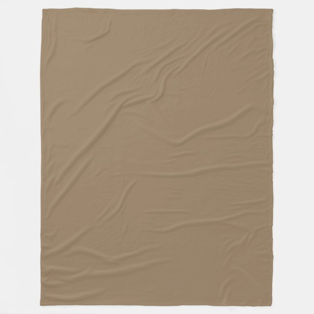Manta Polar Taupe cálido (Anverso)