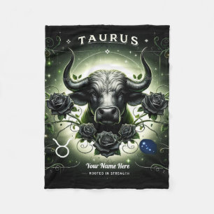 Manta Polar Taurus "Rooted in Strength" Fleece Blanket