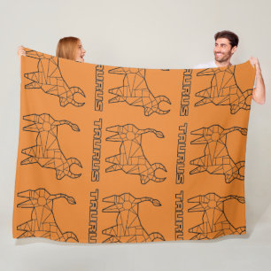 Manta Polar Taurus Zodiac Rótulo Blanket (Transparente)