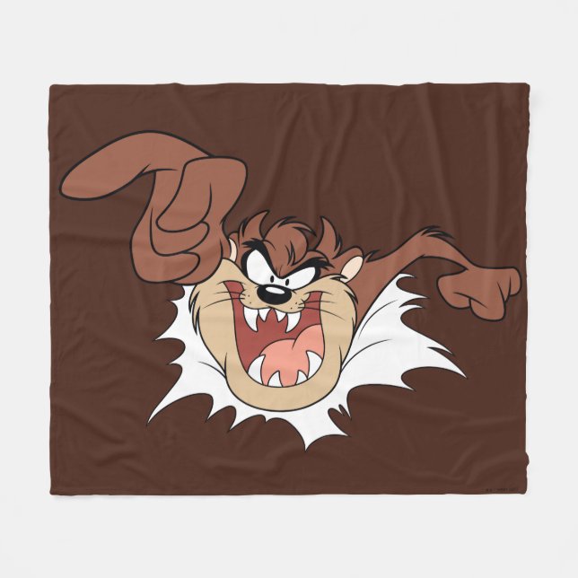 Manta Polar TAZ™ Bursting Through Page (Frente (Horizontal))