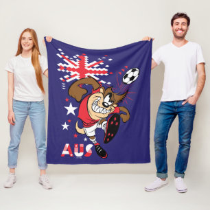 Manta Polar TAZ™ Equipo Australia Fútbol Gráfico