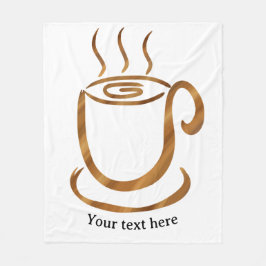 Manta Polar Taza de vapor de Java | Café y té curvo de madera