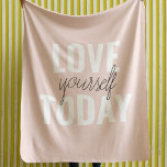 Manta Polar Te Amas Positivamente Hoy Cita Rosa Pastel<br><div class="desc">Te Amas Positivamente Hoy Cita Rosa Pastel</div>