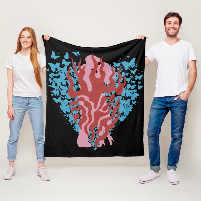 MANTA POLAR TE AMO (In situ)